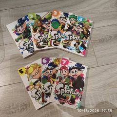 Splatoon books vol1-7