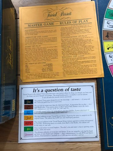 Vintage Trivial Pursuit