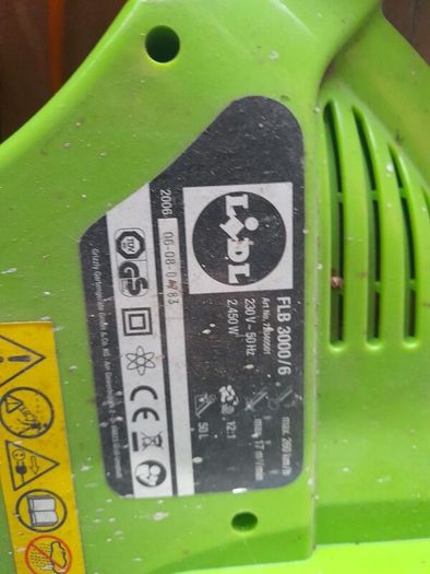 Florabest 3 in 1 Leaf BLower/ vacum / mulcher