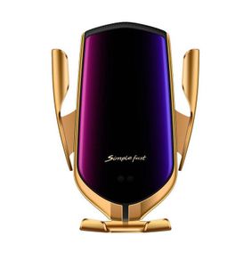 New Electronic Car Phone Holder 10W 3.0A Induction Wireless Quick Charger #1071