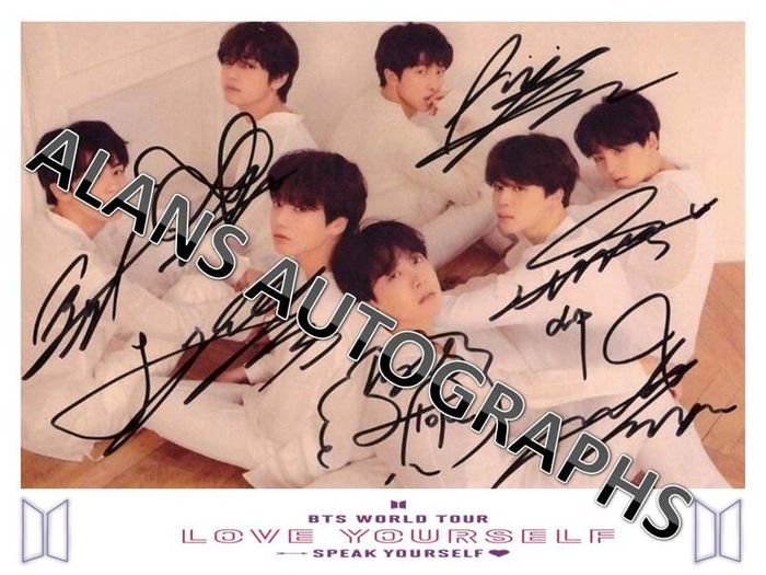 BTS Autograph's