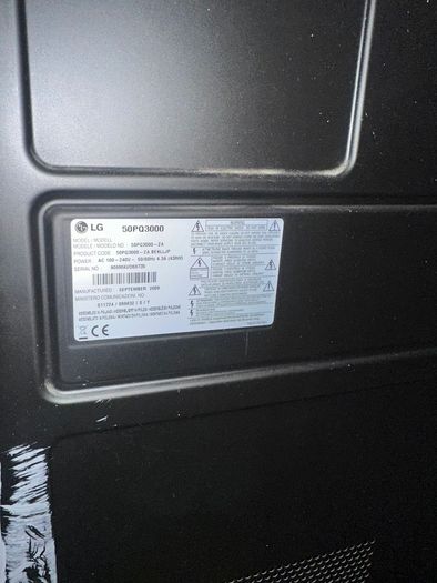 LG 50'' Plasma TV