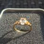 Beautiful Gold-plated S925 Sterling Silver Ring Image 3