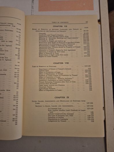 Vintage The Law Relating to Fixtures Benaiah Adkin