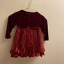 Juliet wine dress (age 3) Image 5