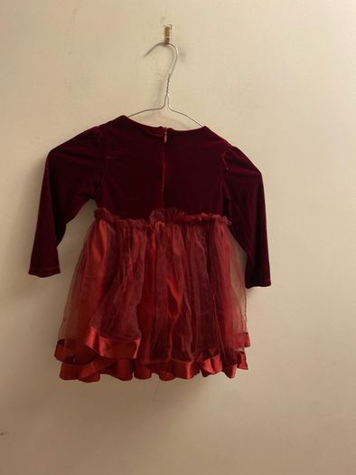 Juliet wine dress (age 3)