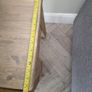 solid wood table and bench Image 7