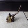 Decorative Chinese " Elephant Design " Antique Opium Water Pipe Image 4