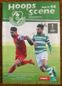 2016 Shamrock Rovers v Rovaniemen Palloseura (RoPS) - Europa League First Qualifying Round 1st leg Programme