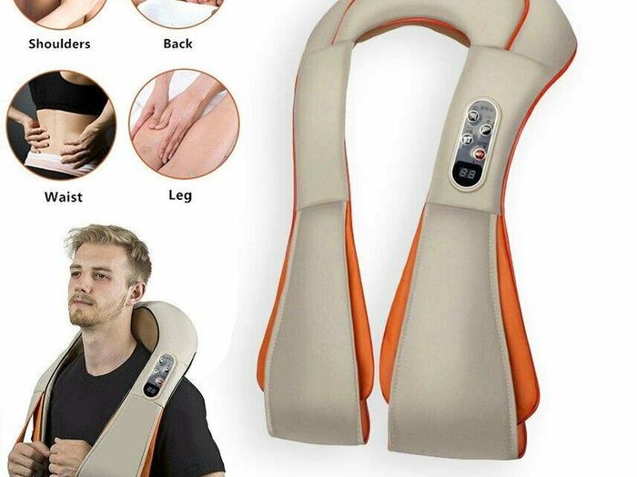 Electric Neck Shoulder Massager Belt Back Leg Arm Cervical Massage Shawl Machine