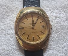 Vintage Favre Leuba daymatic watch.