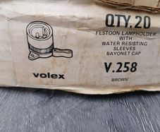Job Lot of Lampholder/Water resisting Sleeves