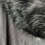 Faux fur poncho Image 2