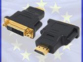 New Gold Plated Female DVI to Male HDMI Adapter Converter Connector #115