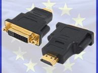 main image for ad New Gold Plated Female DVI to Male HDMI Adapter Converter Connector #115