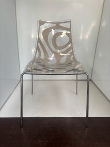Silver chairs 4x available 25 each