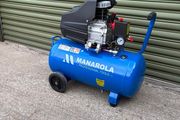 Brand New Manarola 50l Air Compressor - 2hp