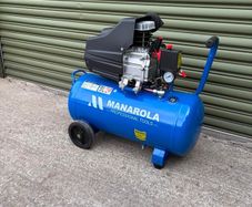 Brand New Manarola 50l Air Compressor - 2hp