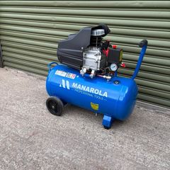 Brand New Manarola 50l Air Compressor - 2hp