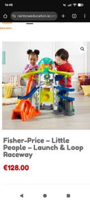 Fisher Price Little People Launch and Loop Raceway