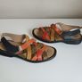 Ladies Leather Multicoloured Josef Seibel Sandals Eu 41 Size 7 Image 3