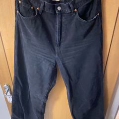 Levi Black Jeans - Ribcage Wide Leg (W31 L32)