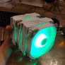 Tempest 6 Pipes Dual Heatsink 120mm ARGB CPU Cooler White Image 8