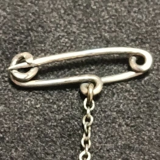 Vintage Art Deco silver 800 brooch from the 1920s 1930s