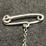 Vintage Art Deco silver 800 brooch from the 1920s 1930s Image 4