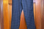 NEW WITH TAGS Harry Brown slim fit textured check Navy suit pants in W30 L30.