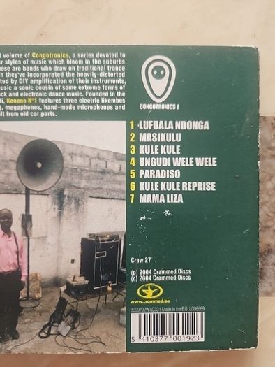 Konono No.1 CD - Congotronics