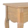 Console Table with 2 Drawers 120x35x76 cm Solid Pine Wood Image 7