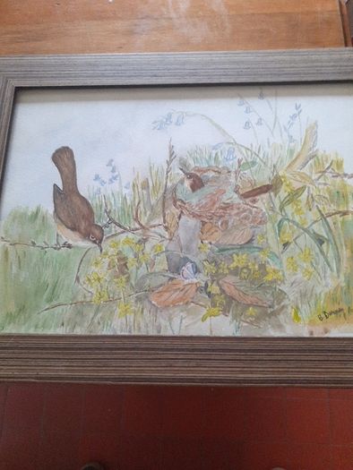 Watercolour.