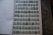 A huge collection of Edward VII stamps in the stock book