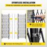 Double Folding Security Gate Folding Door Gate 310 x 154 cm(W x H)Scissor Gate Image 5