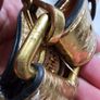 Zara Gold Patent Leather Shoulder Bag Image 3