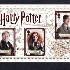 2018 Great Britain Harry Potter 2018 self-adhesive Miniature Sheet Commemorative Stamps Mint Never Hinged (MNH)