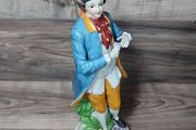 Vintage porcelain hand painted ornamental figurine Made In Taiwan
