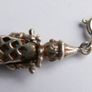 Vintage Genuine 925 Sterling Silver Movable Clown Pendant Set With Austrian Crystals Image 5