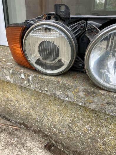 BMW e34 driver side complete headlight assembly
