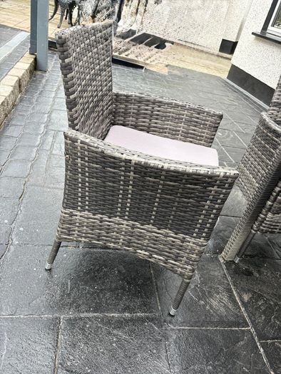Rattan Garden Table and Chairs