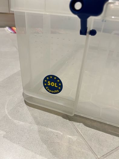 'Really Useful Box' storage box 50L