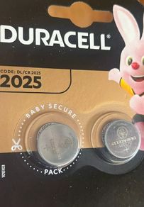 Duracell cr 2025 2 pack button cell batteries