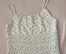 flower crop top  size 11/12