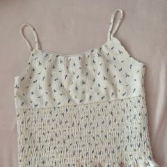 flower crop top  size 11/12