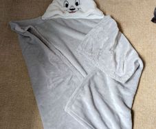 Dog hooded blanket
