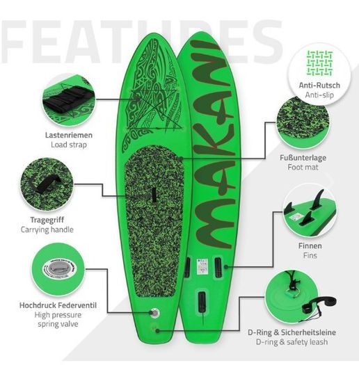 Inflatable Stand Up Paddle Board Set 320cm All-Round SUP Package