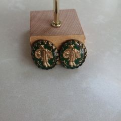 Vintage clip on earrings
