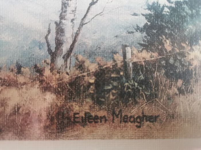 Eileen Meagher Prints Wicklow Scenes. Make an offer for Temple Street.