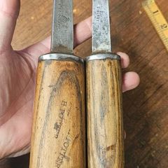 I.Sorby 'pig sticker' mortice chisels